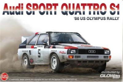 1/24 Maquette en kit AUDI S1 OLYMPUS RALLYE 1986- NUNU -