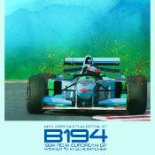 1/12 maquette en kit - Benetton B194 - M.Schumacher- model factory hiro K860 précommande