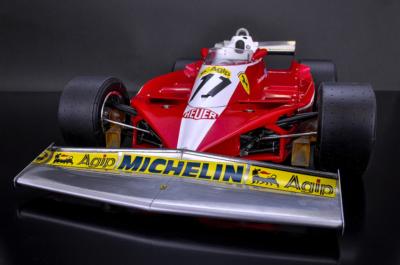 1/12 maquette en kit - Ferrari 312 T GP CANADA 178 #12 G.Villeneuve - model factory hiro K862 précommande