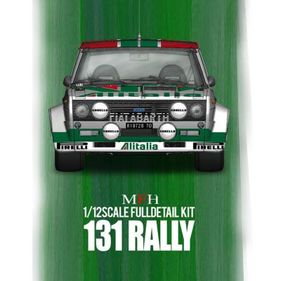 1/12 maquette en kit - FIAT 131 RALLYE 1978- model factory hiro K851 - PRECOMMANDE