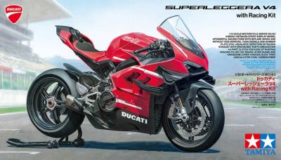 1/12 MAQUETTE DUCATI SUPERLEGGERA V4 avec racing kit - TAMIYA - TAM14143