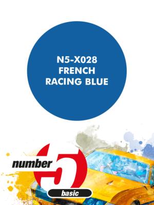 PEINTURE POUR AEROGRAPHE BLEU FRANCE- NUMBER FIVE- N5-X028