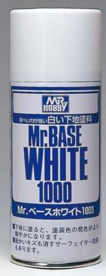 Mr HOBBY - APPRET BASE BLANC 1000 SPRAY 180Ml - GUNZE-B-518