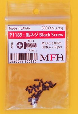 MICRO VIS 1.4 X 3 MM  30 PCS - model factory hiro MFH P1189