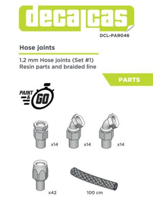 HOSE JOINT 1.2MM SET 1 - DECALCAS - DCL-PAR046