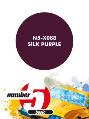 PEINTURE POUR AEROGRAPHE VIOLET SILK .CUT- NUMBER FIVE- N5-X088