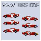 1/12 maquette en kit - ALFA ROMEO TZ 2 1000km Nurburgring  / sebring1966 - model factory hiro K850 - PRECOMMANDE