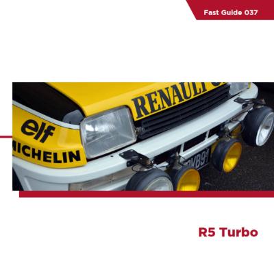 LIVRE DE PHOTOS FAST GUIDE RENAULT 5 TURBO- KOMAKAI - KOM-FG037