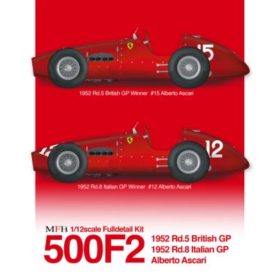 1/12 maquette en kit - FERRARI 500F2 - model factory hiro K856 - PRECOMMANDE
